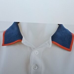 Gucci Blue and Red Trim Polo